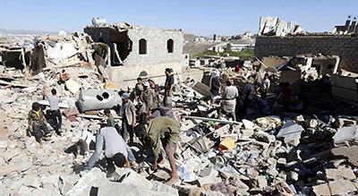#Yémen: 20 civils tués dans un raid aérien