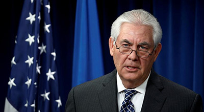 Tillerson assure qu’il reste pour l’instant secrétaire d’Etat

