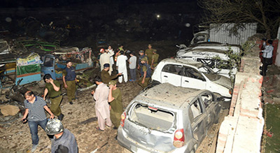 Pakistan: 34 blessés dans l’explosion d’un camion piégé à Lahore
