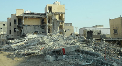 Le terrorisme saoudien se poursuit… nouvelles photos de la destruction à Awamiyah