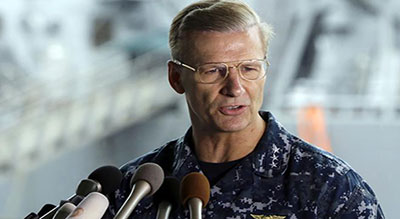 Le commandant de la 7e flotte de l’US Navy démis après la collision meurtrière d’un destroyer

