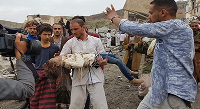 La coalition arabe a tué au moins 42 civils au Yémen en une semaine

