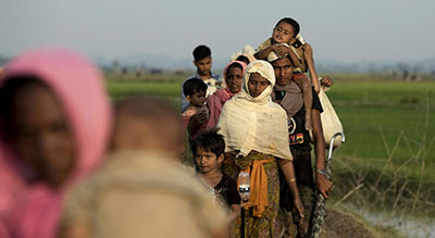 #Birmanie: 370.000 #Rohingyas ont fui au #Bangladesh depuis fin août
