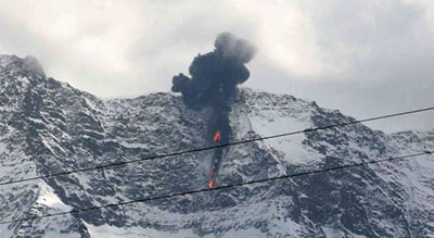#Suisse: #crash d’un avion de l’armée suisse, pilote tué