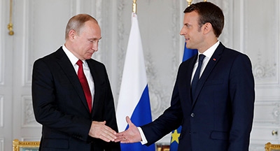 Macron: il n’est pas possible de régler la situation en Syrie sans la Russie
