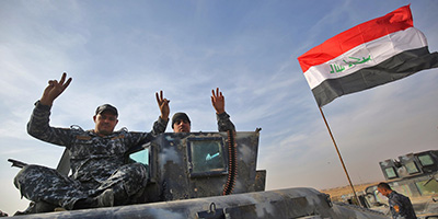 L’armée irakienne à Al-Charqat, un fief de «#Daech» sur la route de #Hawija