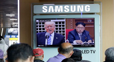 Pyongyang accuse Trump d’avoir «déclaré la guerre», «absurde» répond Washington
