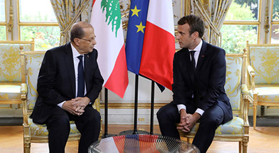 Depuis Paris, le président libanais juge urgent le retour des réfugiés syriens
