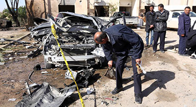 #Libye: au moins quatre morts dans un attentat suicide à #Misrata