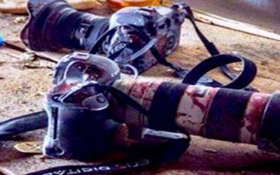 Un caméraman tué par une mine de «#Daech» dans le centre de la #Syrie