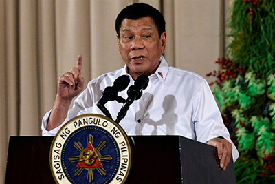 Le président philippin menace d’expulser des diplomates européens