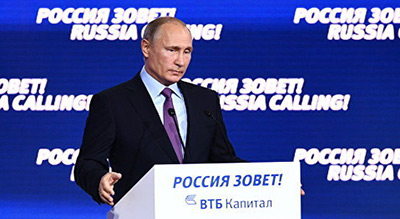 L’économie russe affiche une reprise stable, selon Poutine
