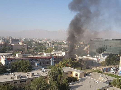 #Afghanistan: attaque armée contre une chaîne de télévision de #Kaboul