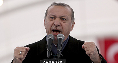 #Erdogan menace de «tuer dans l’œuf» la force frontalière parrainée par les #USA en #Syrie