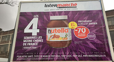 Bousculades en France pour... une promotion sur le pot de Nutella
