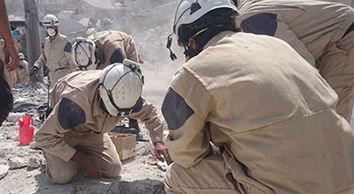 La Ghouta orientale… Les «Casques blancs» vont-ils jouer à une nouvelle pièce de théâtre?