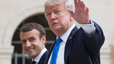 #Trump recevra #Macron le 24 avril à la Maison-Blanche