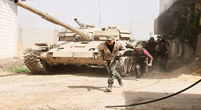 Une nouvelle région libérée par l’armée dans la Ghouta orientale


