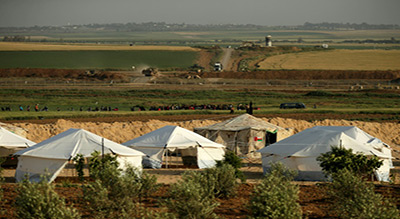 Un Palestinien tué par un tir d’artillerie israélien avant le rassemblement à Gaza
