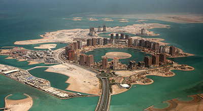 L’Arabie saoudite veut transformer le Qatar en île
