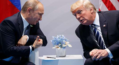 Selon Poutine, on empêche à Trump de normaliser le dialogue avec la Russie


