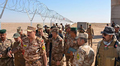 L’Irak érige une clôture à la frontière avec la Syrie
