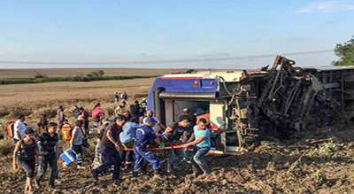 Déraillement d’un #train en #Turquie: le bilan monte à 24 morts