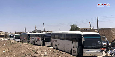 #Syrie: tous les habitants des localités assiégées #Foua et #Kefraya évacués
