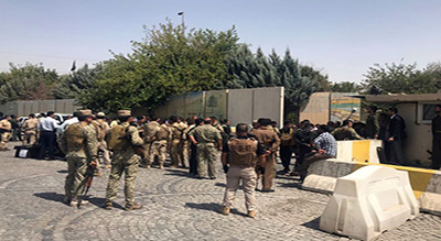 #Irak: attentat suicide au siège du gouvernement kurde à #Erbil