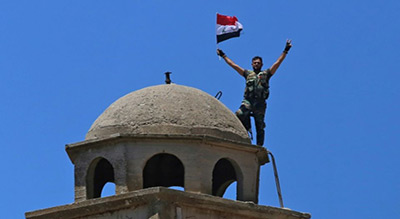 Syrie: cérémonie symbolique pour marquer le retour de l’armée sur le Golan
