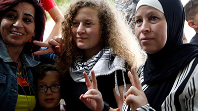 Palestine occupée: Ahed Tamimi libérée après huit mois de détention

