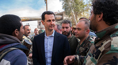 #Assad aux soldats syriens: La victoire est proche