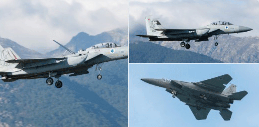 Les F-15 israéliens dans le ciel de Corse