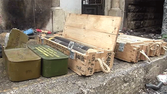 Des munitions de fabrication occidentale découvertes à Alep