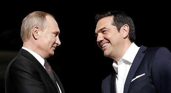 Poutine et Tsipras dopent leur coopération économique, un mois avant la décision de l'UE sur les sanctions