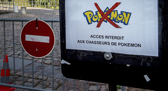 Les Pokémons bannis des aéroports belges.