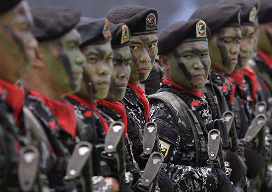 Washington n'a reçu aucune demande de Manille de retirer ses conseillers militaires