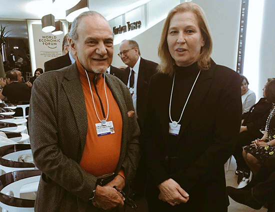 Le prince Turki al-Faisal rencontre à Davos l’ancienne ministre des AE d’«Israël»