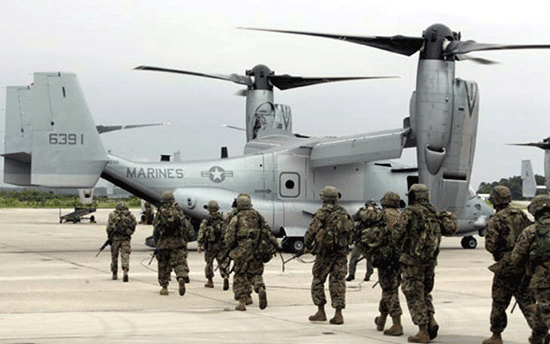 300 Marines US s’apprêtent à mettre pied en Afghanistan