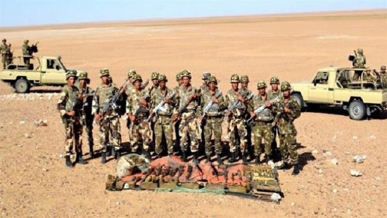 Algérie: découverte de bases terroristes et saisie de munitions de «Daech».
