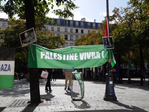 La Palestine occupée acclamée à Paris!