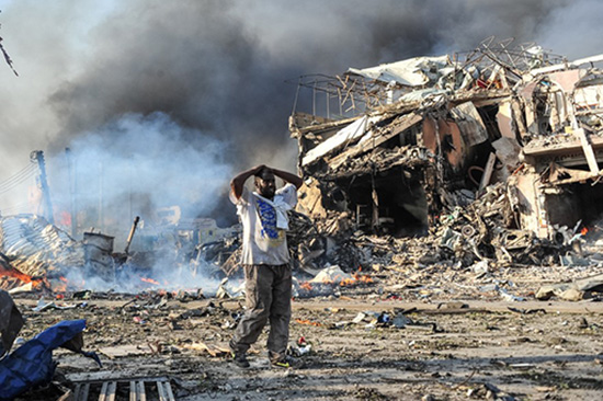 Somalie: 276 morts et 300 blessés dans l'attentat de samedi à Mogadiscio