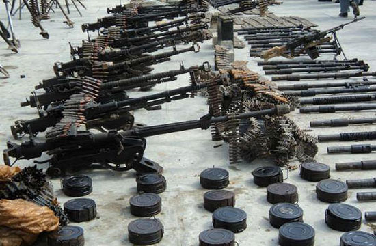 D’où proviennent les armes conservées dans les dépôts de «Daech»?