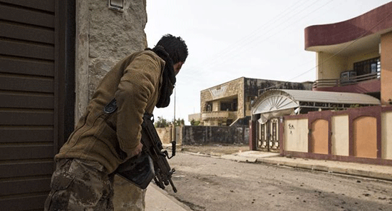Un centre de commandement de «Daech» touché à Mossoul-Ouest