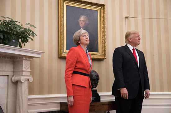 GB: la visite de Trump pourrait se passer d'un discours devant le Parlement