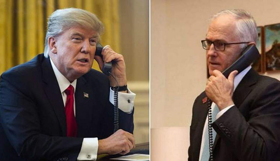 «Pire» entretien téléphonique entre Trump et le PM Australien