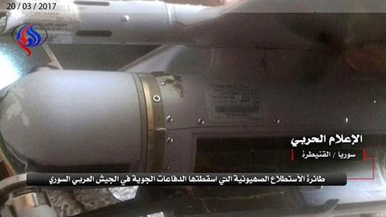 L'armée israélienne a confirmé l'abattage d’un drone par l'armée syrienne
