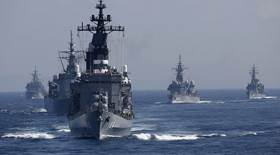 Manœuvres navales conjointes entre Séoul, Tokyo et Washington.