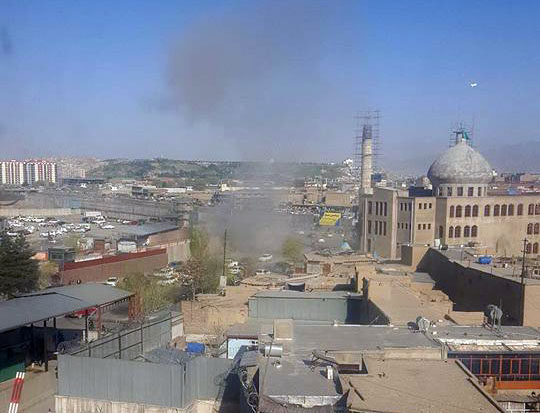 Attentat suicide à Kaboul près du palais présidentiel, des blessés