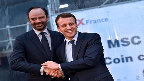 Empreinte US: Macron et Philippe, «Young Leaders» de la French-American Foundation.
